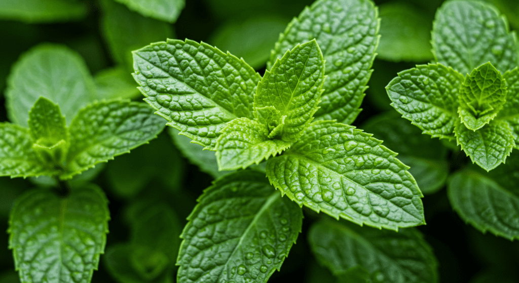An image of a mint leaf