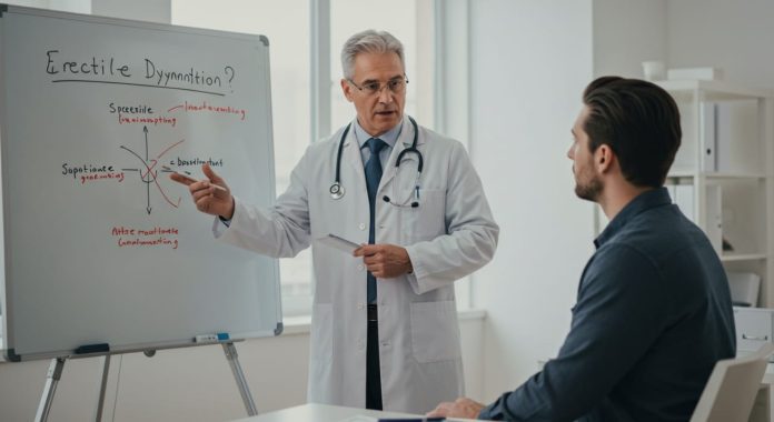 Conseils d’un médecin sur 3 erreurs liées à la dysfonction érectile