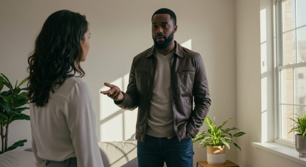 A man with a high level of emotional intelligence
