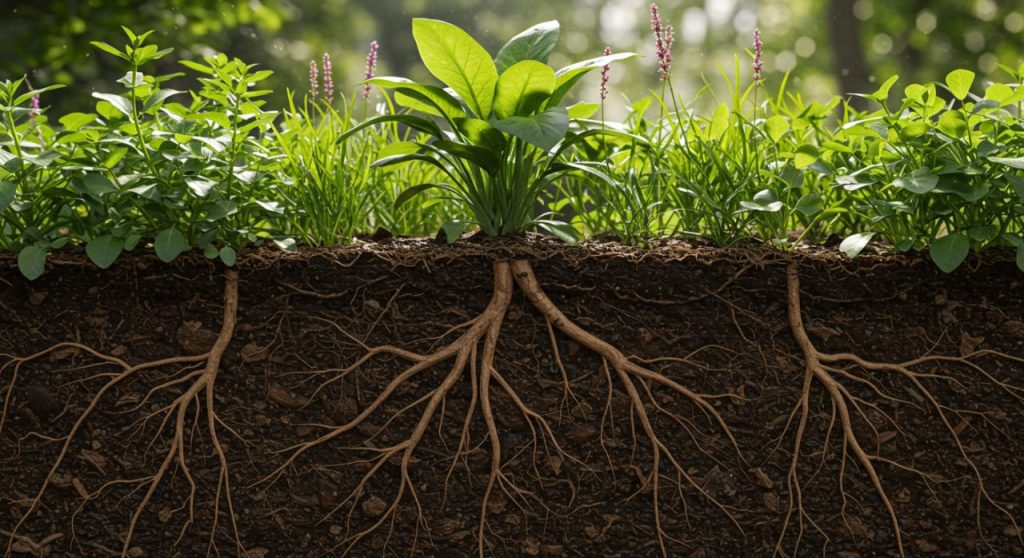 Plant and herbs to boost size