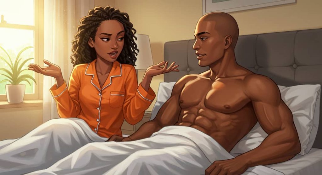couples se disputant à propos de la satisfaction sexuelle