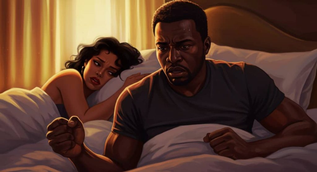 Couples dealing the sexual impact of financial problems