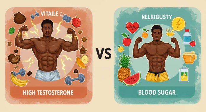 testostérone vs glycémie